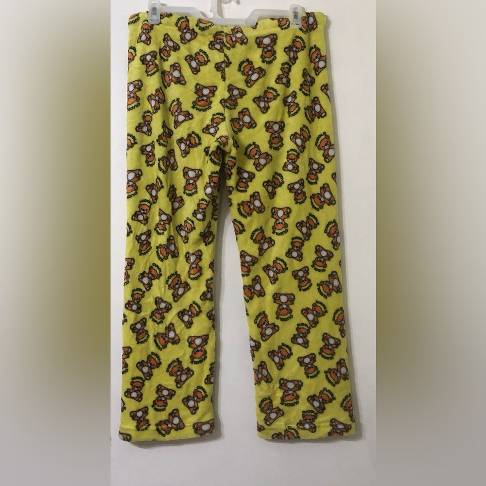 Just Be Yellow  Pajamas pant  with Cuddle Bear Print.XL